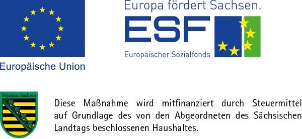 Logo ESF Sachsen